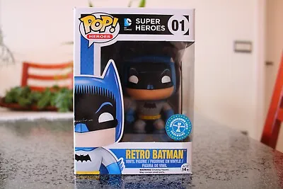Buy Funko Pop! SUPER HEROES 01- RETRO BATMAN - UNDERGROUND TOYS DC COMICS • 35.97£