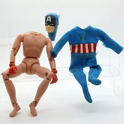 Buy Vintage 1973 Mego Corp Captain America Action Figure • 61.66£