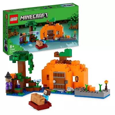 Buy LEGO Minecraft 21248 The Pumpkin Farm Age 8+ 257pcs • 27.95£