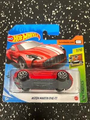 Buy ASTON MARTIN ONE-77 RED Hot Wheels 1:64 **COMBINE POSTAGE** • 3.46£