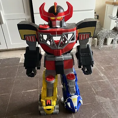Buy Fisher Price Imaginext Mighty Morphin Power Rangers Dino Megazord Toy 27  • 20£