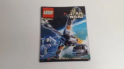 Buy Lego Starwars  !! Instructions Only !! For 7180 B-wing At Rebel Control Center • 6.99£