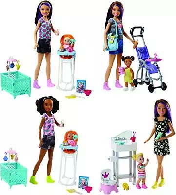 Buy Mattel Barbie Baby Sitter, MALFHY97, Multi-Color • 36.63£