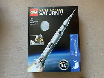 Buy Lego Ideas 21309 NASA Apollo Saturn V Brand New Sealed UK Retired • 179.99£
