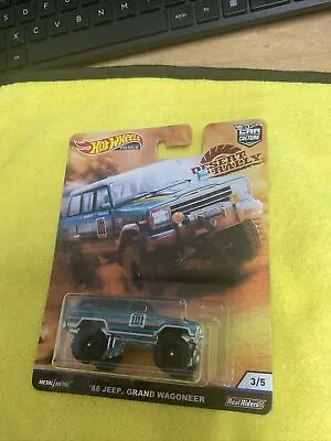 Buy HOT WHEELS CAR CULTURE -Desert Rally -‘88 Jeep Grand Wagoneer -3/5 Combined Post • 2£
