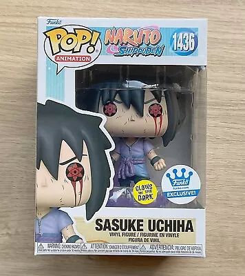 Buy Funko Pop Naruto Shippuden Sasuke Uchiha GITD #1436 + Free Protector • 24.99£