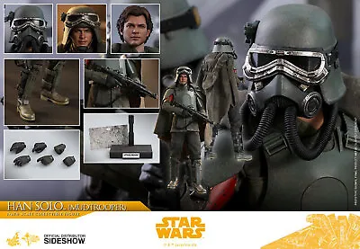 Buy Dpd Express Hot Toys 1/6 Solo: A Star Wars Story Mms493 Han Solo Mudtrooper • 357.99£
