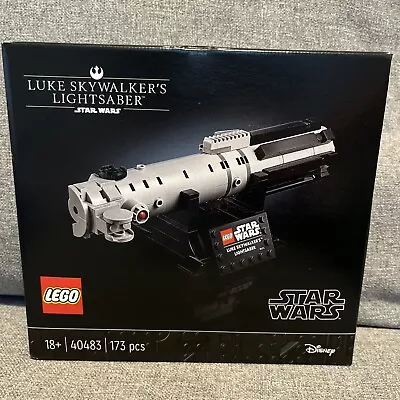 Buy Lego Star Wars - Luke Skywalker’s Lightsaber (40483) - Brand New And Sealed  • 119.95£