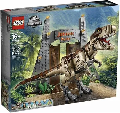 Buy Lego 75936 Jurassic Park: T. Rex Rampage - Brand New In Factory Sealed Box • 249.95£