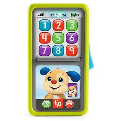 Buy Fisher Price Laugh & Learn Press & Slide Phone Activity Toy • 19.99£