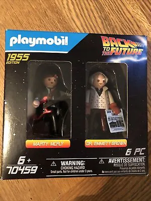 Buy Playmobil 70459 - Back To The Future Marty McFly & Doc Brown 1955 Edition BNIB • 8.99£
