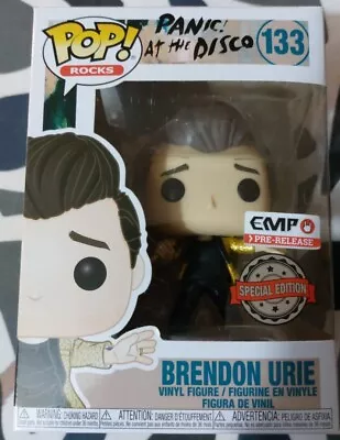 Buy Funko Pop! #133 Brendon Urie - Panic! At The Disco Hot Topic Exclusive Rare • 20£