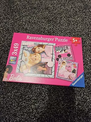 Buy Barbie Puzzles 3 In 1 Box Brand New • 8£