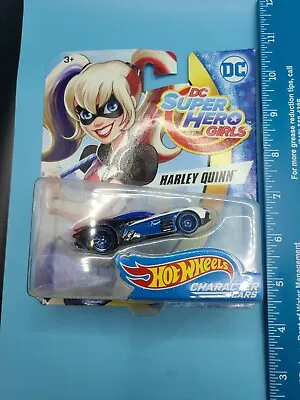 Buy 2016 Mattel Mattel Hot Wheels DC Super Hero Girls Harley Quinn Character Car • 13.22£
