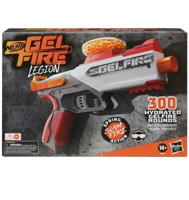 Buy NEW Nerf Blaster Pro Gelfire Legion Blaster With 300 Hydrated Gelfire Rounds • 14.79£