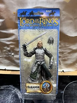 Buy Bnib Lord Of The Rings Faramir In Gondorian Armor Toy Biz Action Figure Rotk • 24.99£