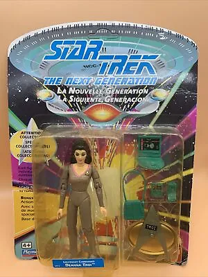 Buy Star Trek Figure Generation Next Generation Figure Star Trek 1993 Deanna Troi • 19.99£