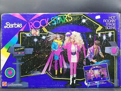 Buy RockStars ROCKIN' STAGE STAGE Rock Stars DREAM Mattel Barbie 1144 • 59.98£