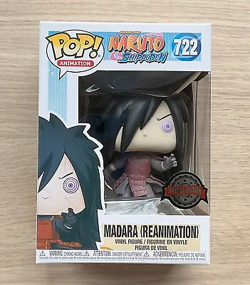 Buy Funko Pop Naruto Shippuden Madara Reanimation #722 + Free Protector • 29.99£