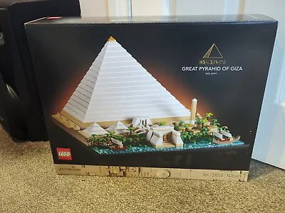Buy Lego 21058 Architecture Great Pyramid Of Gzai 1476 Pcs 18 + NEW Lego Sealed~ • 99.99£