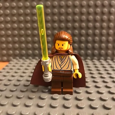Buy Lego Star Wars Minifigure - Qui Gon Jinn (Yellow Head), 7204, 7171, 7161 • 7.99£