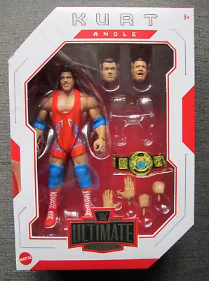 Buy *NEW, BUT MISSING MEDALS* WWE Ultimate Edition 19 Kurt Angle - Action Figure WWF • 35£