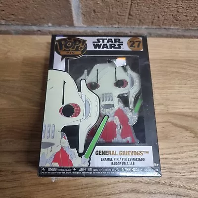Buy General Grievous #27 Star Wars Funko POP! Pin New • 6.99£