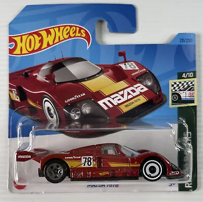 Buy 2023 HOT WHEELS Mazda 787B Red 28/250 Retro Racers 4/10 Short Card 1:64 • 3.32£