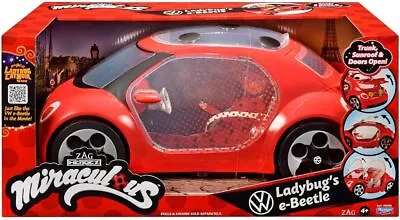 Buy Bandai - Miraculous Ladybug Automobile - Volkswagen E-Beetle By Ladybug • 51.08£