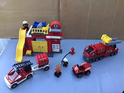 Buy Lego Duplo   Fire Station Based On Set 6168 • 18.99£