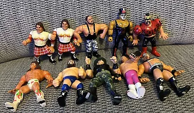 Buy WWF Wrestling Figures Bundle X 10 Hasbro 1991-92 Roddy Piper Ultimate Warrior • 59.99£