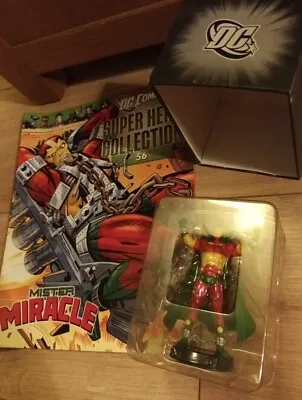 Buy Mister Miracle - Dc Comics Super Hero Collection - Eaglemoss Figure & Mag • 12.99£
