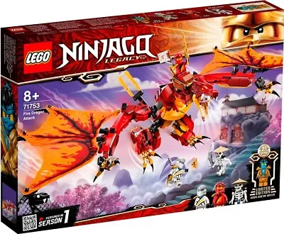Buy Lego 71753 Ninjago Fire Dragon Attack  *brand New & Sealed* • 53£
