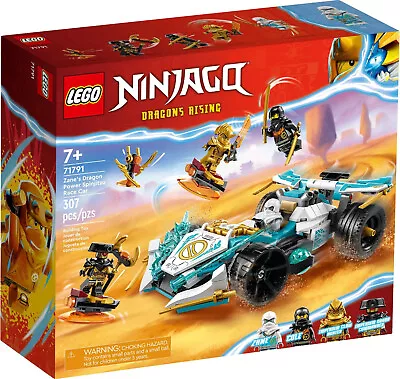 Buy Lego Ninjago 71791 Zane's Dragon Power Spinjitzu Race Car - Brand New Sealed Box • 27.95£