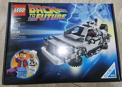 Buy Lego Ideas 21103 Back To The Future The DeLorean Time Machine Brand New Sealed • 180.22£