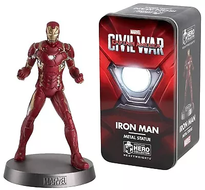 Buy Marvel Captain America Heavyweights Iron Man Civil War 1:18 Metal Statue MK 46 • 21.99£