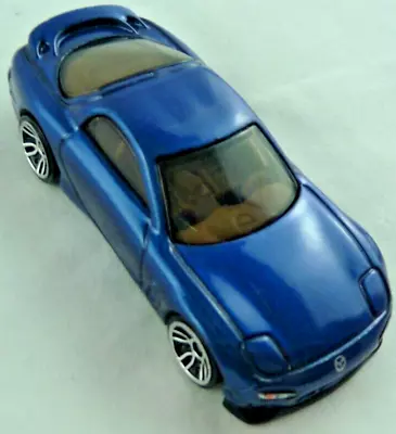 Buy Hot Wheels Then And Now 3/10 (2017) Blue '95 Mazda RX-7 Toy Car Used(175) • 7.19£