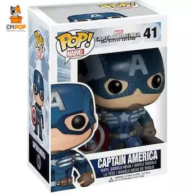 Buy Captain America - #41 - Funko Pop! - Winter Soldier - Marvel - 8.5/10 Condition • 28.99£