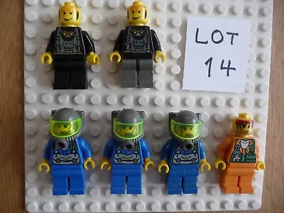 Buy Lego, Lot 14, 6x Lego Rock Raiders, Minifigures, Job Lot. • 0.99£