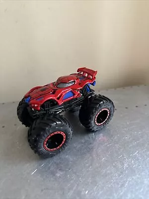 Buy RARE Hot Wheels Monster Spider-Man 1:64 Diecast Toy Truck - Has Paint Chips • 14£