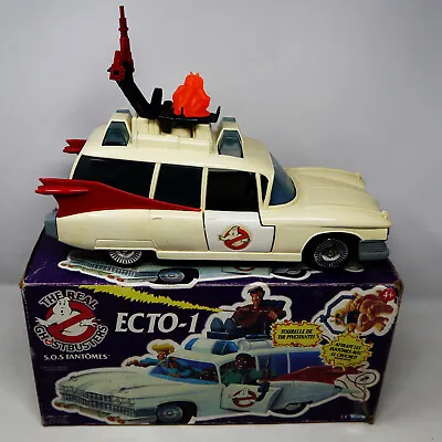 Buy VINTAGE 1986 80s KENNER THE REAL GHOSTBUSTERS ECTO-1 CAR VEHICLE BOXED RARE • 129.99£