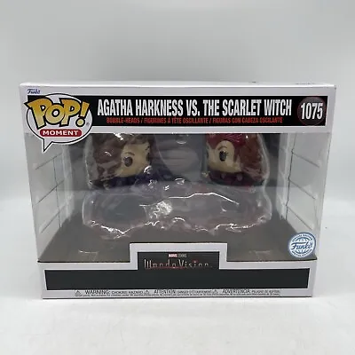 Buy Funko Pop! Wandavision Movie Moments Agatha Harkness Vs Scarlet Witch #1075 • 29.99£