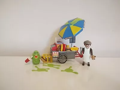 Buy Playmobil 9222 Ghostbusters Slimer Hotdog Stand Complete  • 34.99£