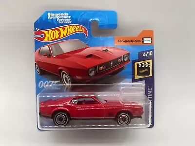 Buy Hot Wheels '71 Mustang Mach 1 #2 2019 Diamonds Are Forever 007 Sealed • 5.95£