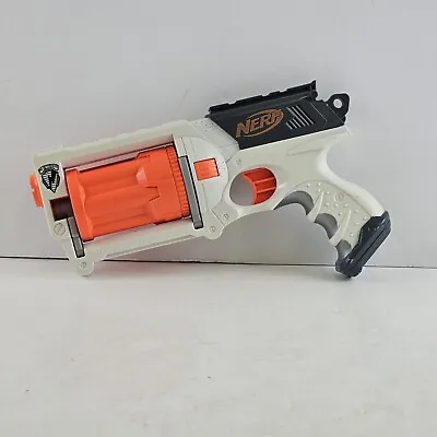 Buy NERF N-Strike Maverick Rev-5 Soft Dart Blaster White • 9.99£