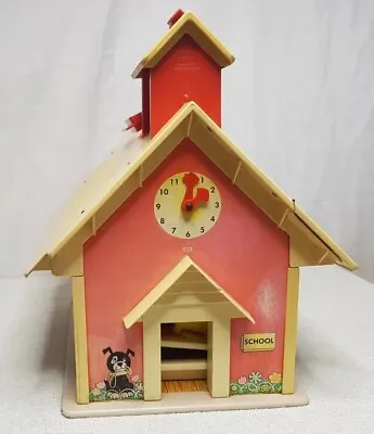 Buy Vintage Fisher Price Little People Family School House Play Set 1971 • 18£