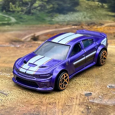 Buy Hot Wheels '20 Dodge Charger Hellcat Purple 2023 Used Loose 1:64 Diecast Car • 3.50£