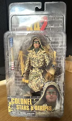Buy NECA Kick Ass 2 Colonel Stars And Stripes (hooded) Brand New In Original Pack • 20£