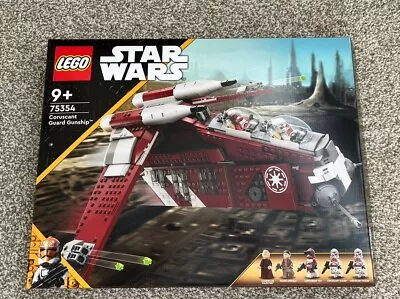 Buy LEGO Star Wars 75354 (NO MINIFIGURES) Coruscant Guard Gunship - Never Built • 80£
