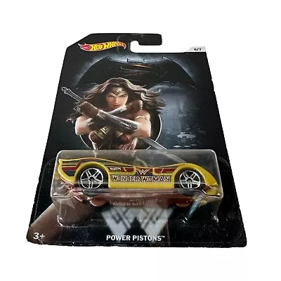 Buy Batman V Superman Hotwheels Wonder Woman Power Pistons No 6/7 Mattel 2015 New • 4.99£
